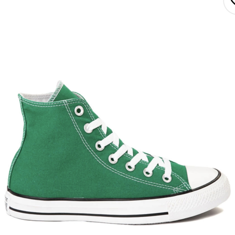 💚Classic High Top Chuck Taylor Converse with Red White & Blue Seal sneaker 👟